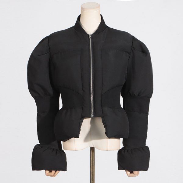 Autumn Slimming Stand Collar Jacket - Image 2