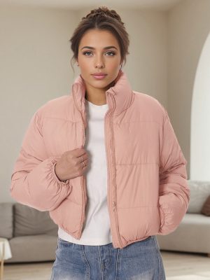 Winter Thermal Short Puffer Jacket