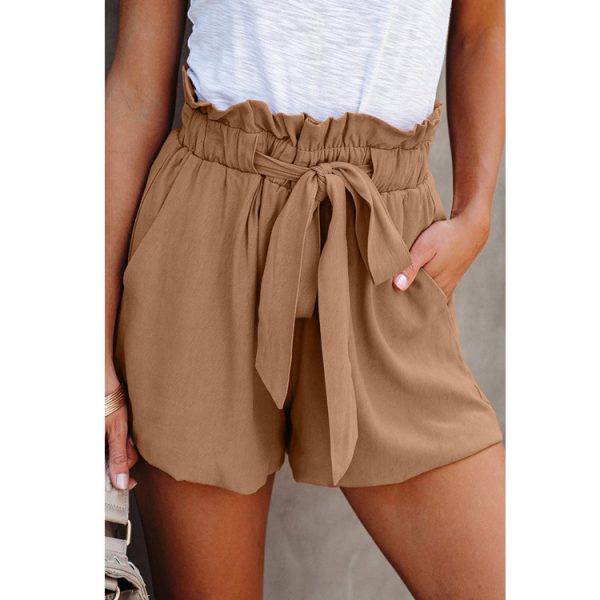 Women's High Waist Loose Shorts - Image 2