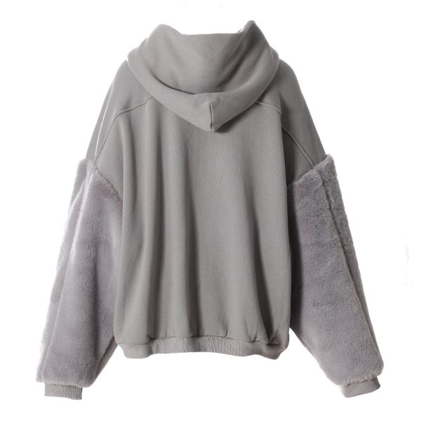 Women's Fleece Lined Hooded Sweatshirt - Image 2