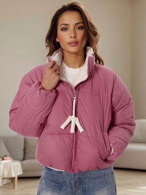 Cozy Winter Zipped Padded Jacket