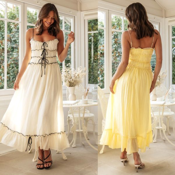 Elegant Sleeveless Maxi Dress - Image 4