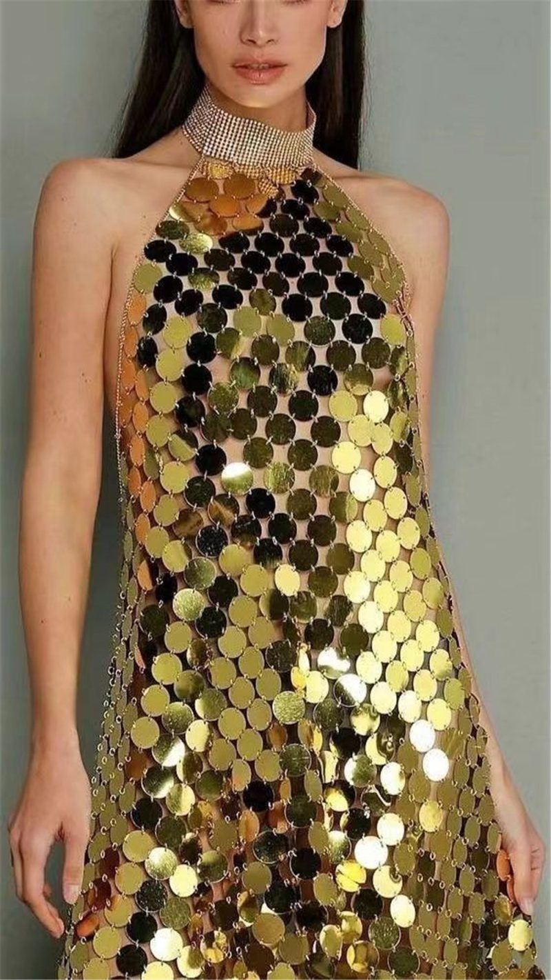 Handmade Sequin Party Dress - Image 2