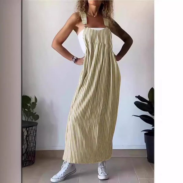 Striped Summer Overall Skirt - Image 2