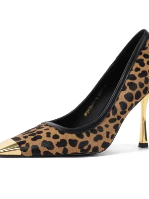 Leopard Print High Heels