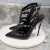 Black 12cm Heel