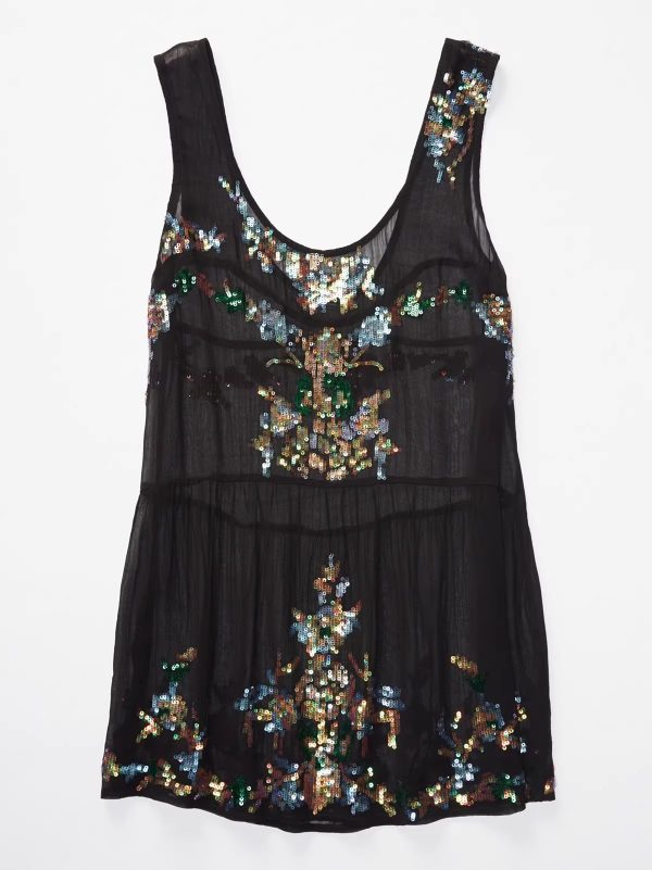 Bohemian Backless Sequin Dress - Image 3