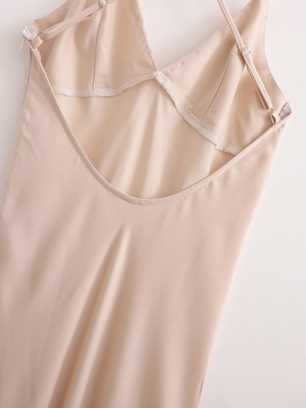 Summer Velvet Suspender Dress Women - Image 3