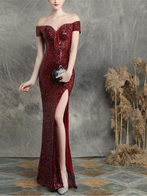 Elegant Evening Dress for Socialite