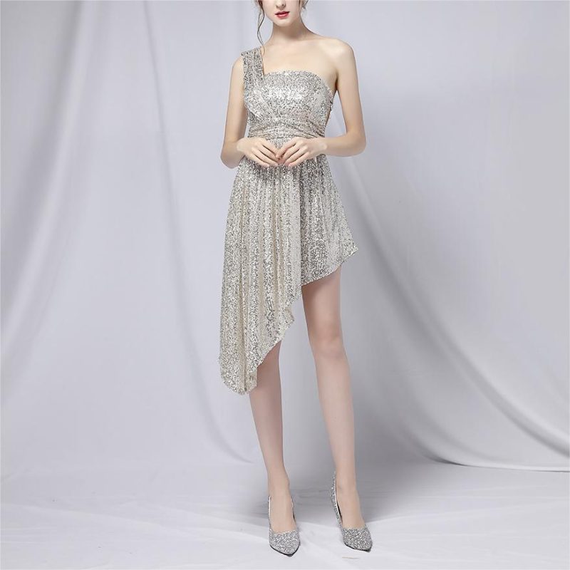 Sequin Sheath Performance Dress