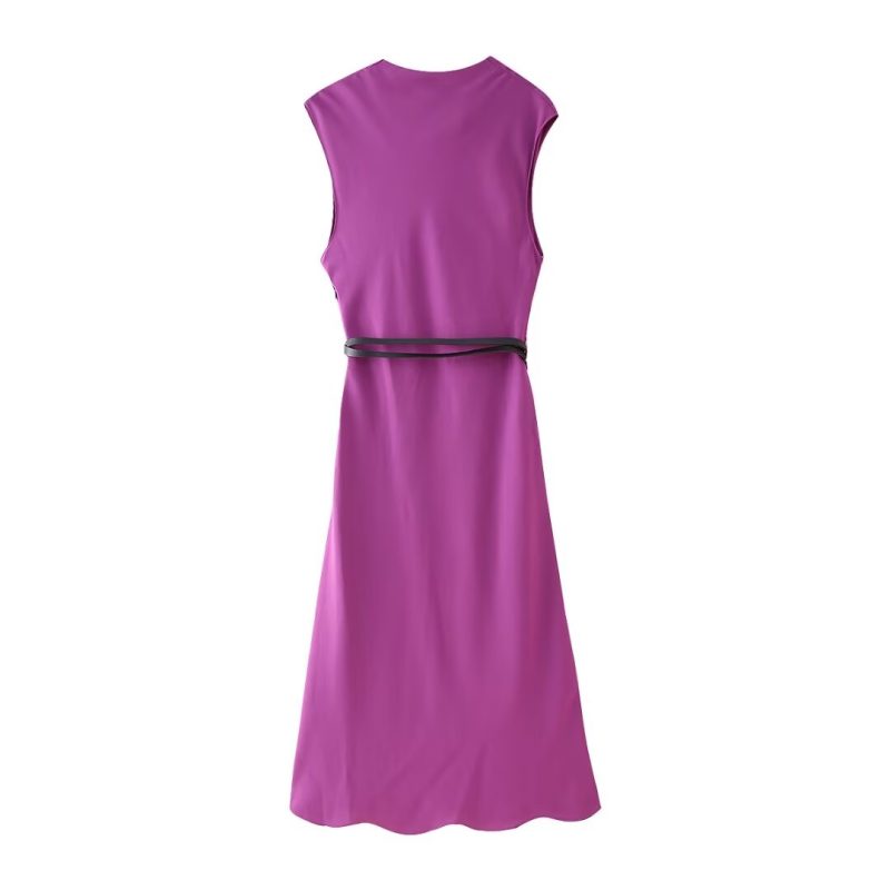 Thin Fall Midi Dress - Image 2