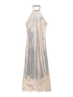 Elegant Halter Sequin Maxi