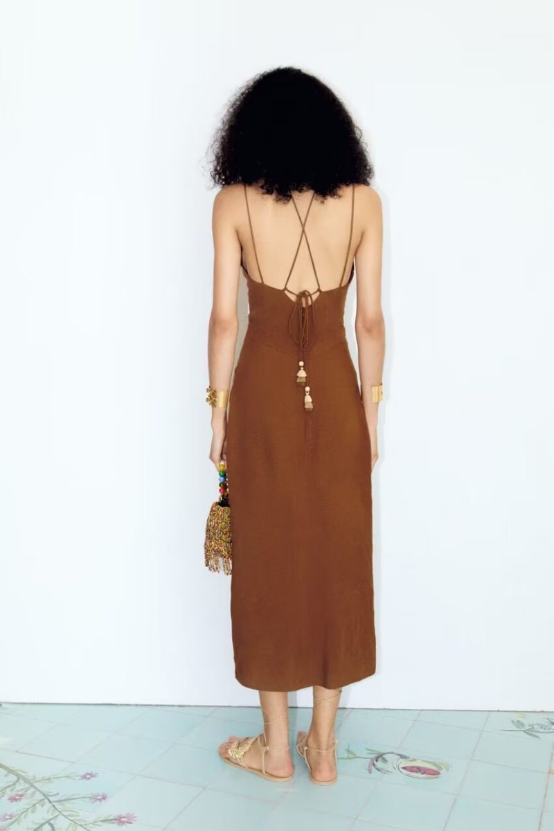 Summer Hollow Out Dress - Image 2