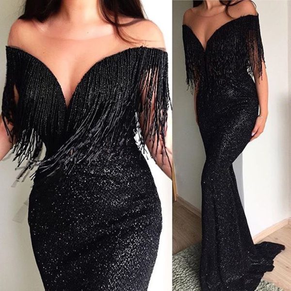 Sexy V-Neck Formal Dress