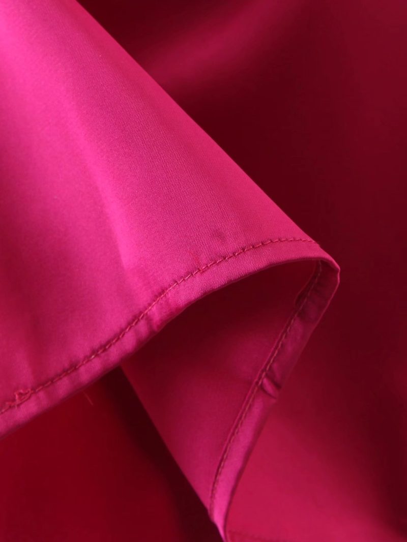 Summer Satin Strap Dress - Image 4