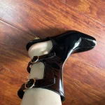 Low Heel Mid Leg Knee High Women's Boots, Fashionable Runway Square Toe Sleeve Large Boots photo review