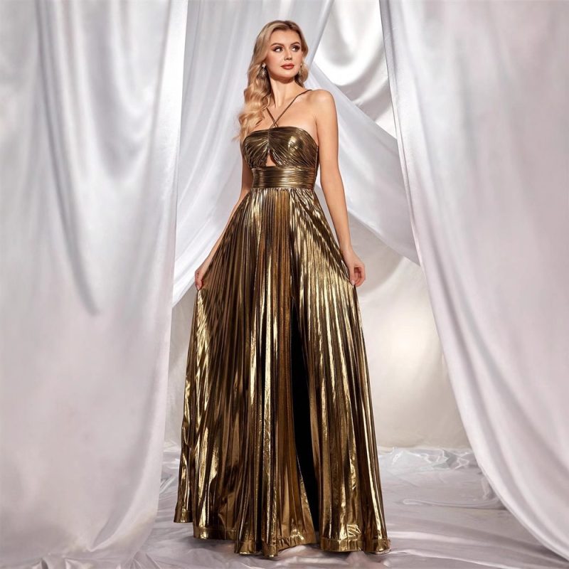 Elegant Party Slit Dress