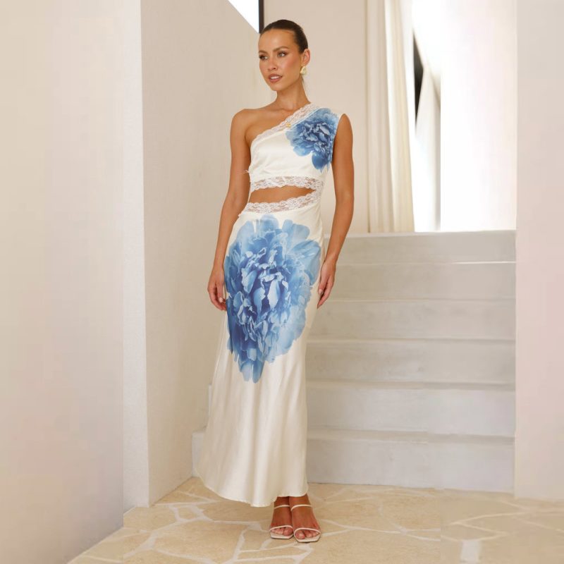 Slim Fit Strapless Summer Bodycon Dress - Image 2