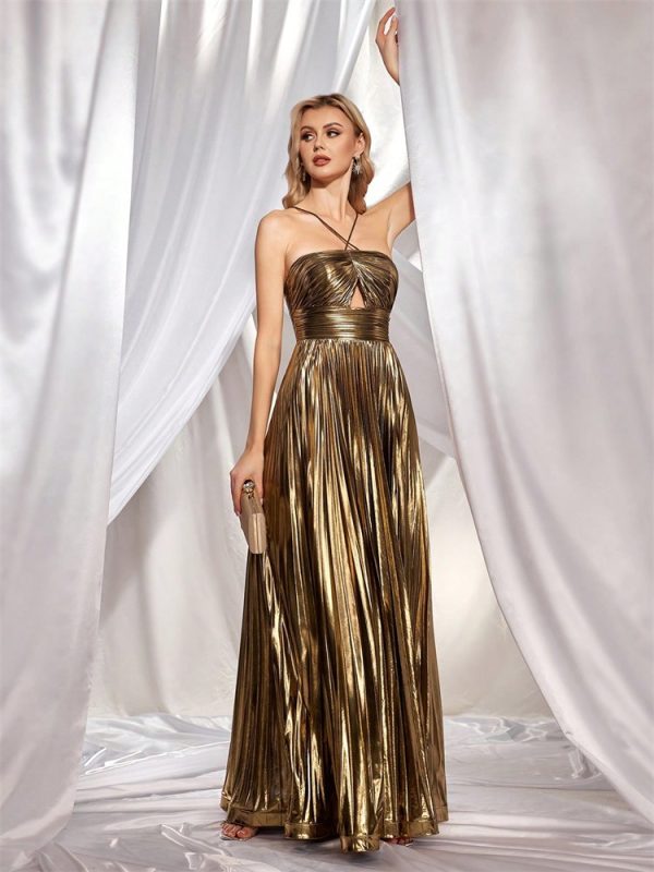 Elegant Party Slit Dress - Image 4