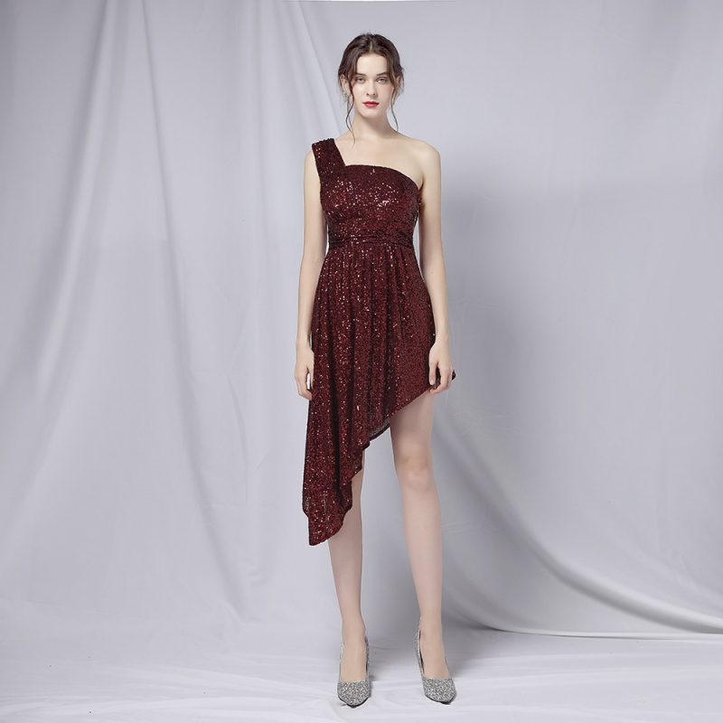 Sequin Sheath Performance Dress - Image 4
