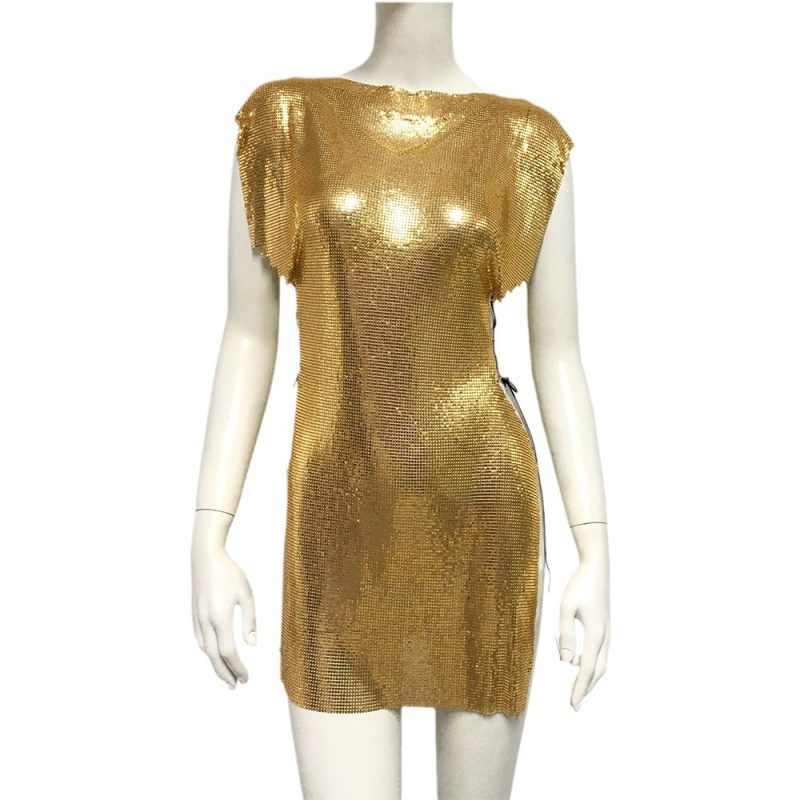 Metallic Bandage Sexy Dress - Image 2