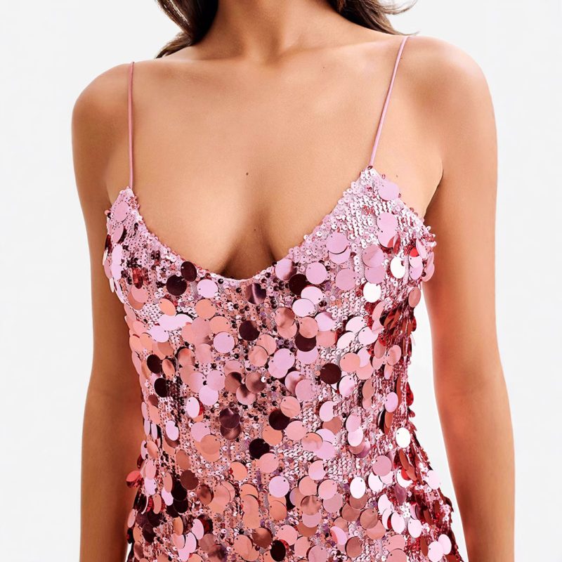 Sexy Sequin Sling Party Dress - Image 2