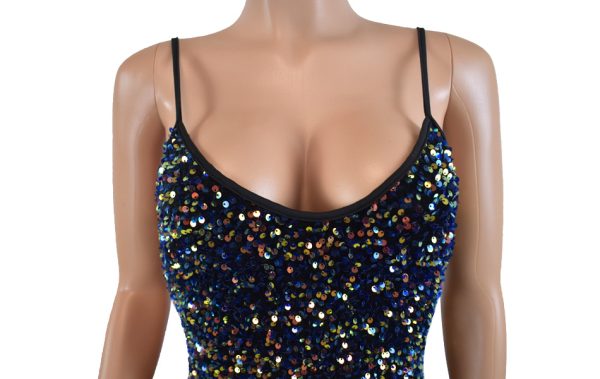 Sexy Sequin Sheath Dress - Image 2