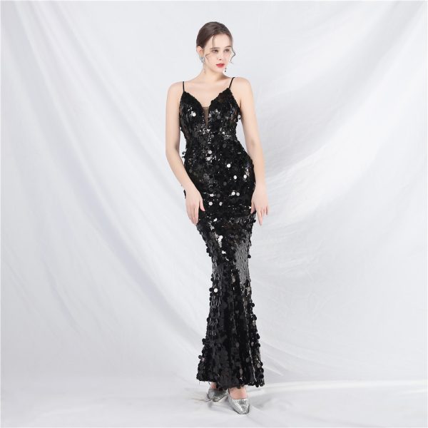 Luxury Long Evening Dress - Image 4