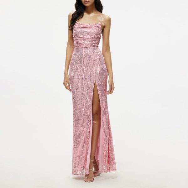 Sequin Slim Sheath Dress