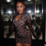 Sexy Long Sleeve Dress