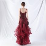 Floral Sequin Mesh Dress - Image 4