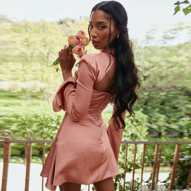Sexy Hollow-Out Summer Dress - Image 3