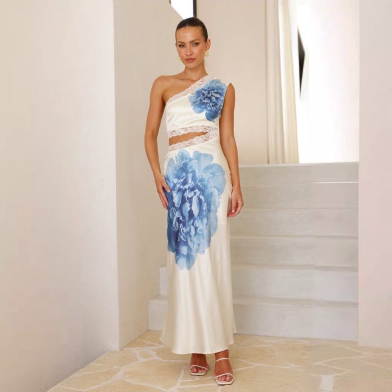Slim Fit Strapless Summer Bodycon Dress