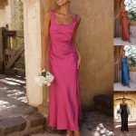 Split Suspender Spring Dress