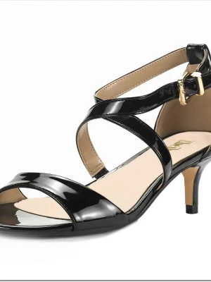 Elegant Open Toe Sandals Thin High Heels