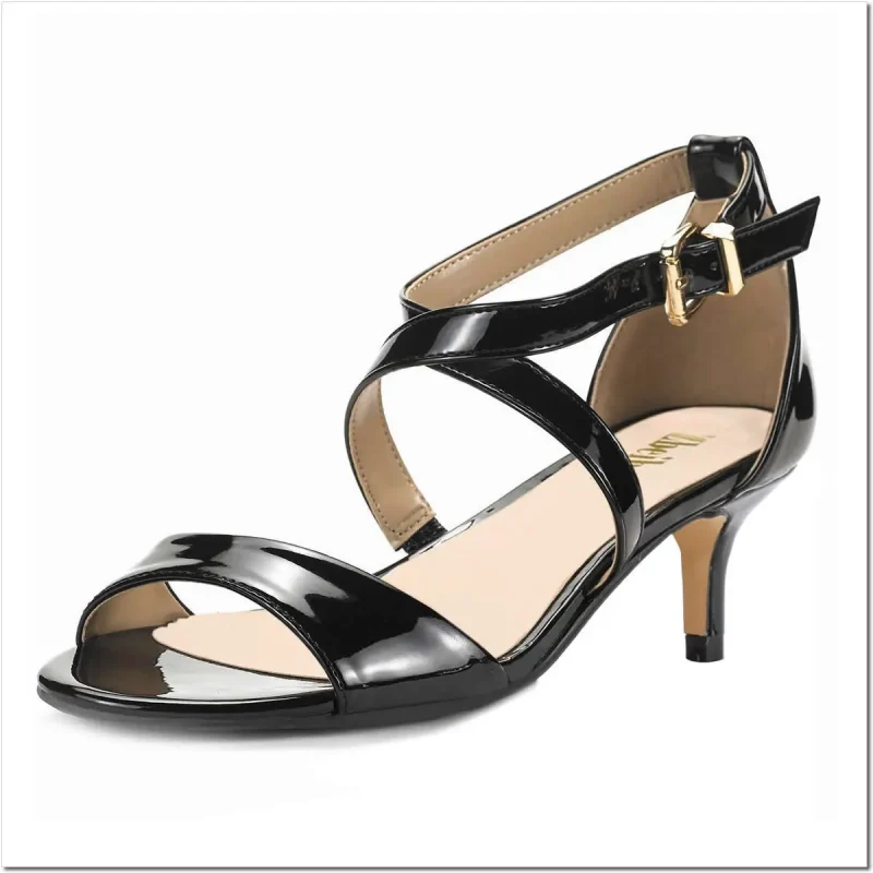 Elegant Open Toe Sandals Thin High Heels