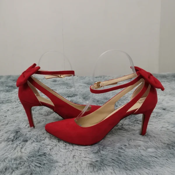 Bow Slingback Kitten Heels - Image 2