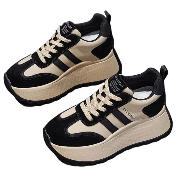 8CM Wedge Heel Non-Slip Hiking Sneakers - Image 3