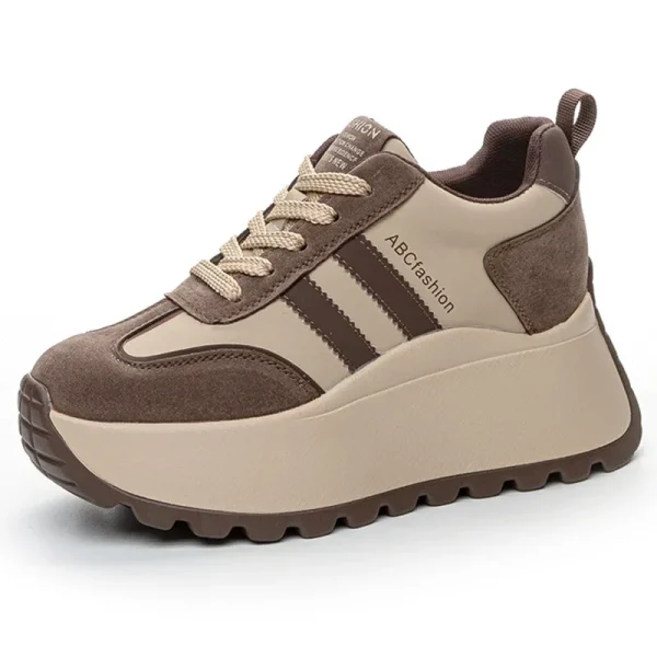 8CM Wedge Heel Non-Slip Hiking Sneakers - Image 6