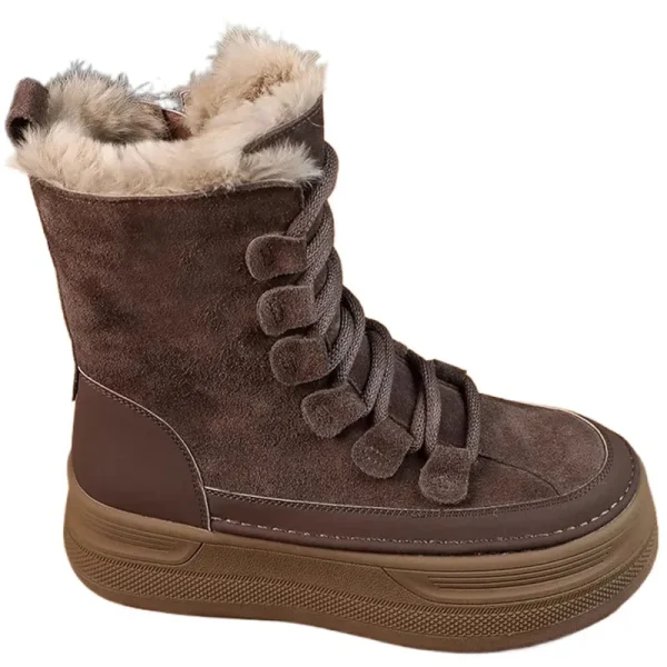 Women's British Style Snow Boots - Image 4