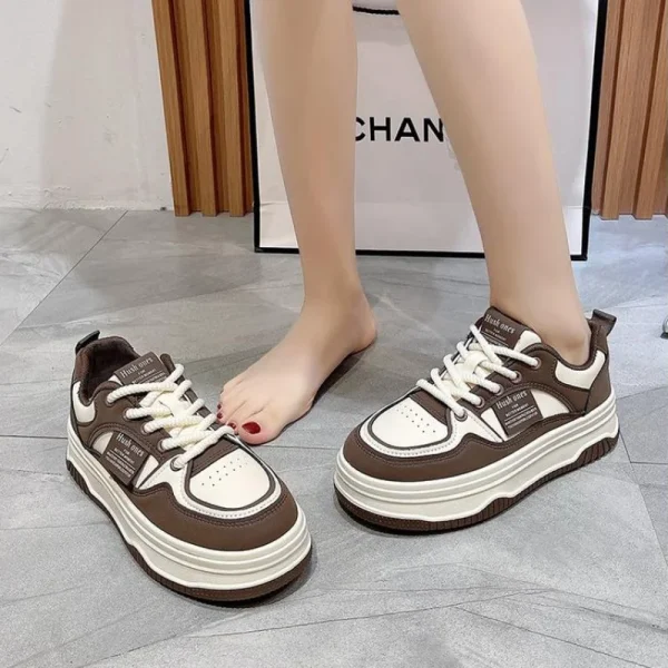 2025 Panda Color Heightening Casual Sneakers - Image 6