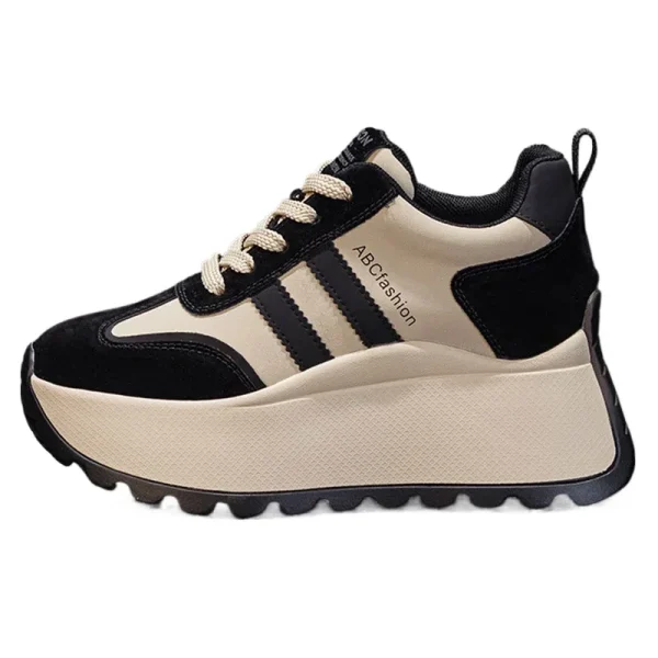 8CM Wedge Heel Non-Slip Hiking Sneakers - Image 4