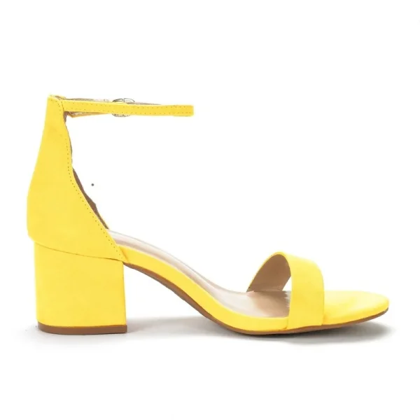 Chunky Heel Open-Toe Sandals - Image 4