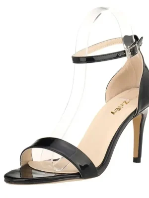 Elegant Ankle Strap Stiletto Sandals 2025