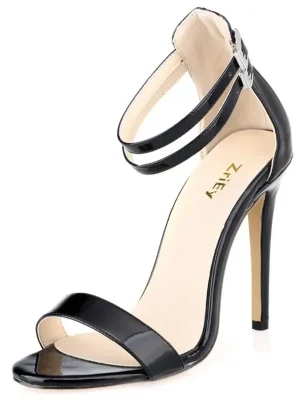 Ankle Strap Stiletto Sandals