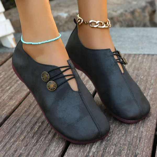 Trendy Round Toe Flats Summer Style - Image 5