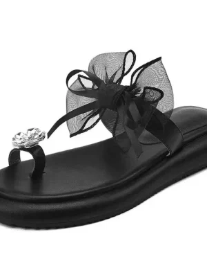 Women’s Lace Bow Sandals