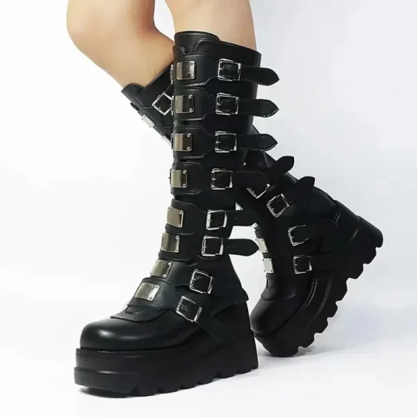 Women's Mid-Calf Platform Boots