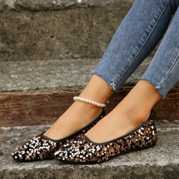 Women's Color-Matching Flats - Image 5