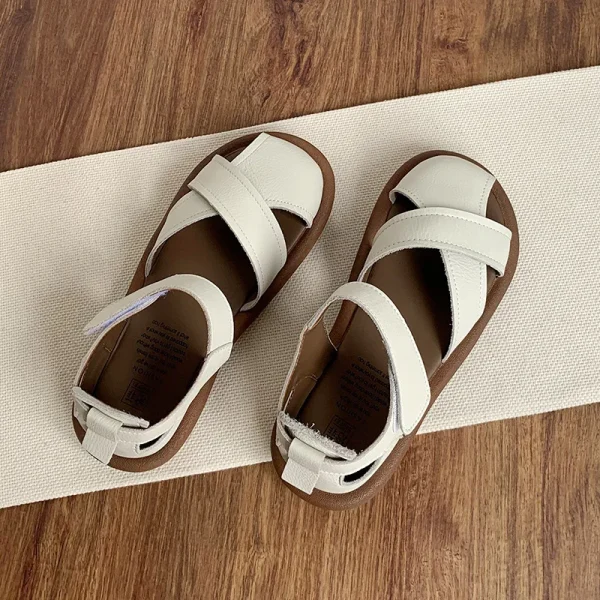 Preppy Soft-Sole Roman Sandals